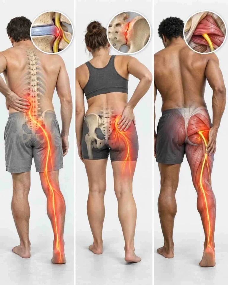 Sciatica Symptoms: Herniated Disc, SI Joint, or Piriformis? How to Tell What's Behind Your Leg Pain