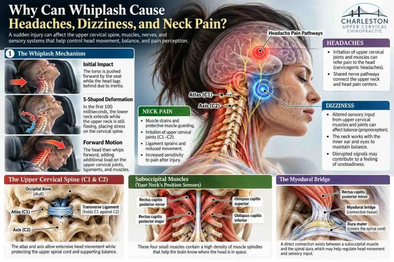 Why Can Whiplash Cause Headaches, Dizziness, and Neck Pain?